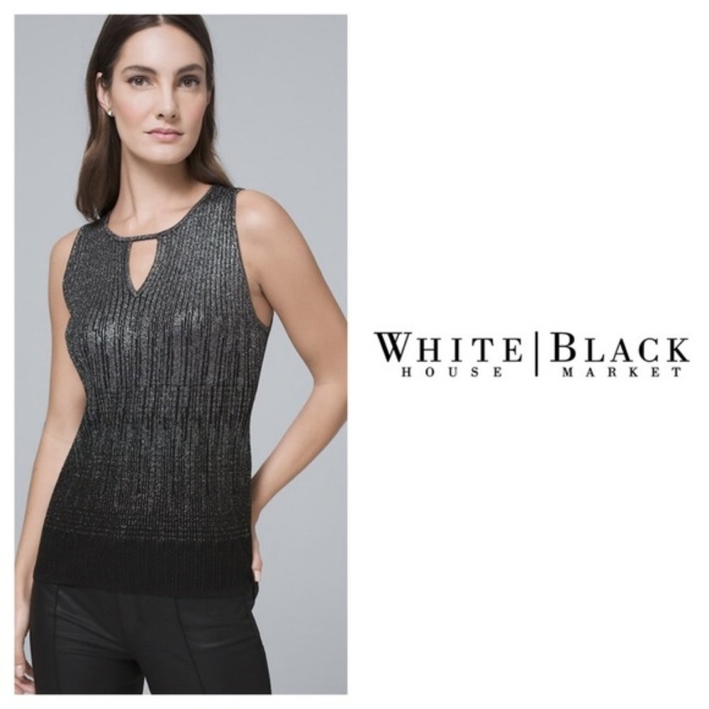 SHIMMER-OMBRE SWEATER SHELL